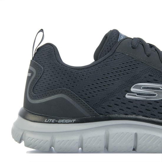 Men's Skechers Track Ripkent Trainers in Navy - Image 6