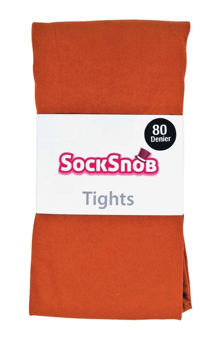 Mallas largas de invierno de colores opacos Sock Snob Womens 80 Den - Image 2
