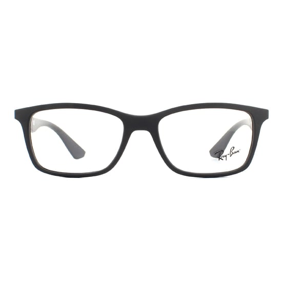 Montura de gafas Ray-Ban RX7047 5196 Negro Mate 54mm - Image 1