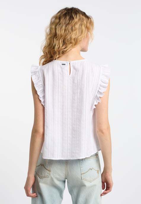 Dreimaster Blouse women white - Image 4