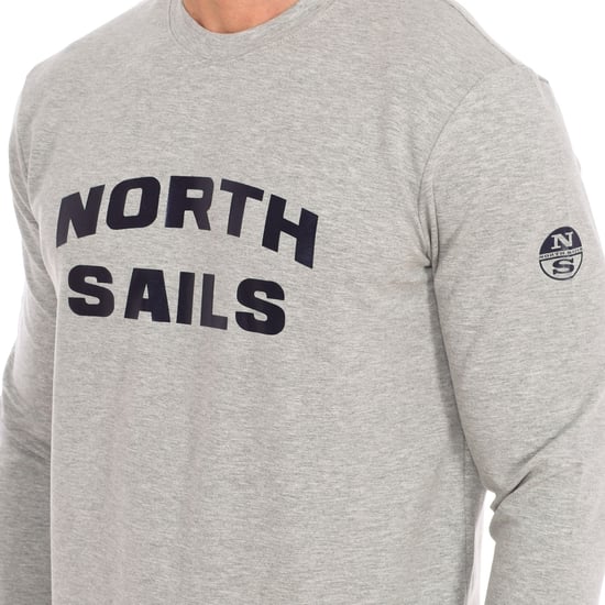 Long-sleeved crew-neck sweatshirt 9024170 men