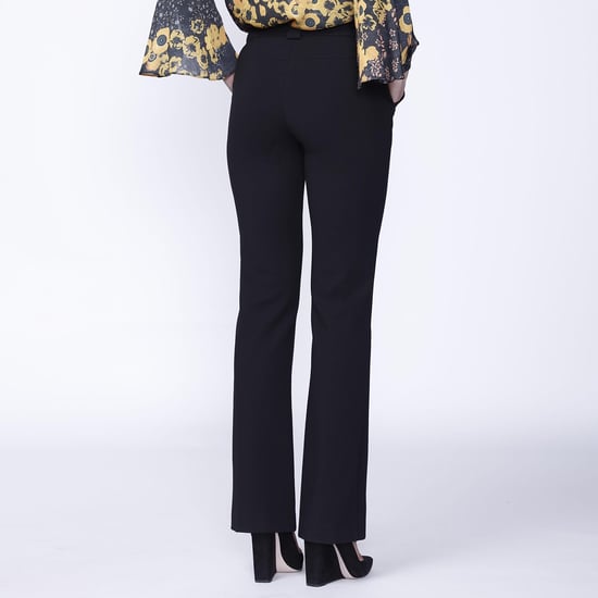 Straight pants in thick jersey - Image 4