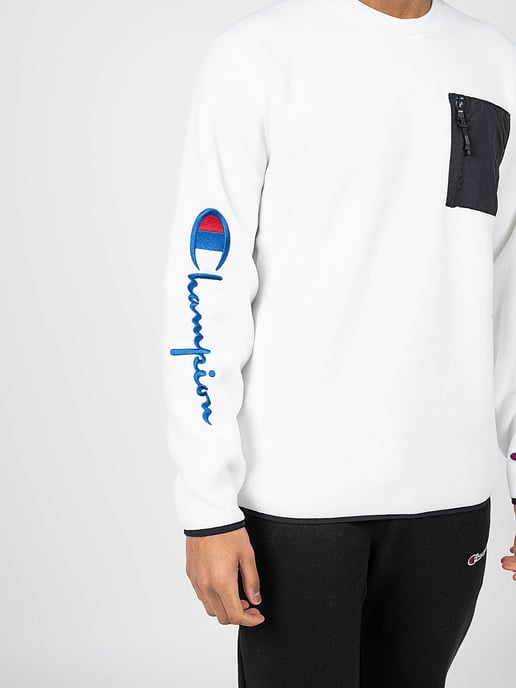 Sudadera Champion Hombre Blanco - Image 6