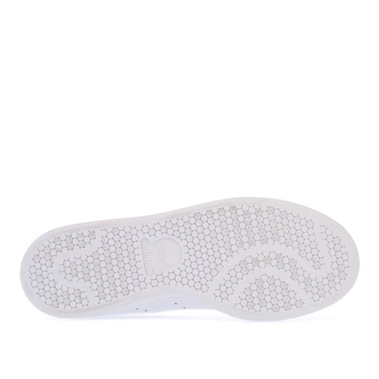 Adidas Stan Smith Lace-up White Smooth Leather Womens Entrenadores FW2522 - Image 4