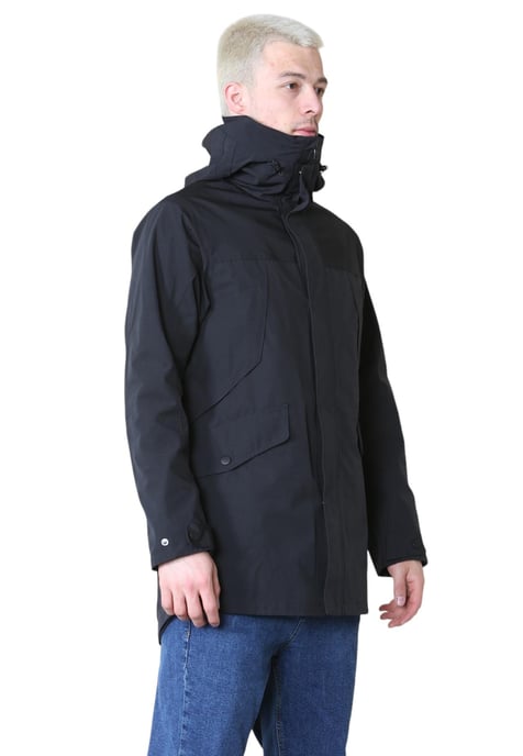 Marks and Spencer Chaqueta Mac Stormwear de algodón con capucha - Image 3