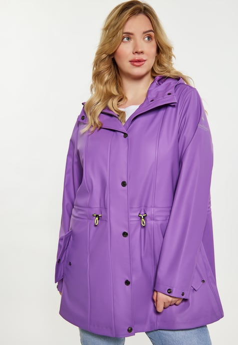 Schmuddelwedda raincoat women purple - Image 3