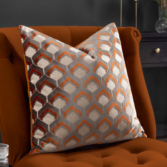 Funda de Cojín de Terciopelo Jacquard Ledbury de Paoletti - Image 6