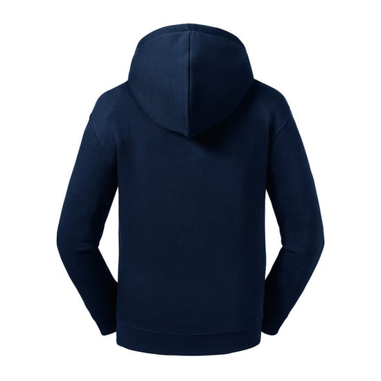 Russell Kids/Childrens Authentic Zip Hooded Sweatshirt (French Navy) - Image 2