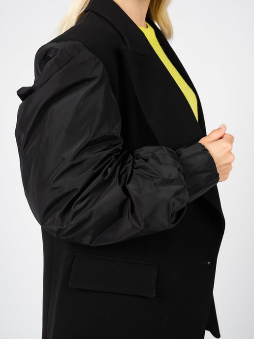 Silvian Heach Abrigo de mujer negro - Image 5