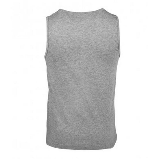 SOLS Mens Justin Sleeveless Tank / Vest Top (Grey Marl) - Image 3