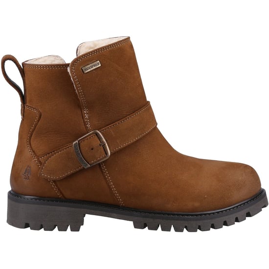 Hush Puppies Wakely Leather Women's Tan Boots - Image 4
