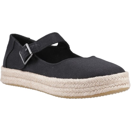 TOMS Carolina Mary Jane Polyester Women's Black Espadrilles - Image 1