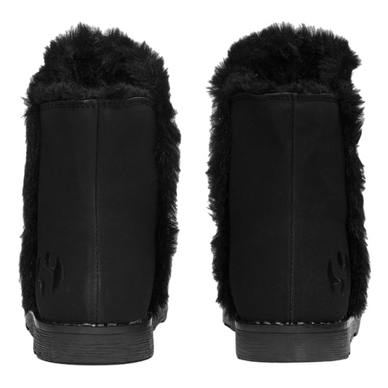 Superga Childrens/Kids 4033 Suede Ankle Boots (Black) - Image 2