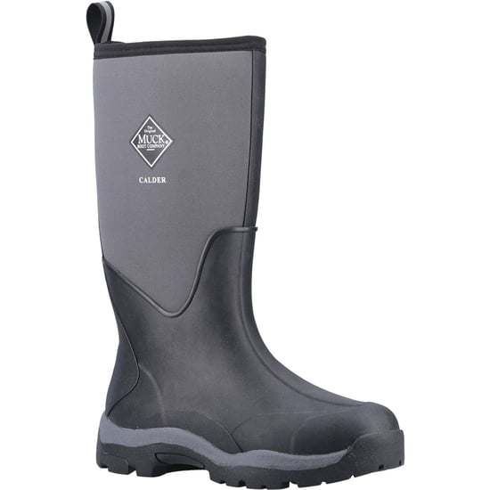 Muck Boots Calder Rubber Black Wellington Boots - Image 1