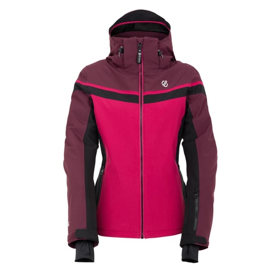 Dare 2B Womens/Ladies Flurry Ski Jacket (Berry Pink/Fig) - Image 1