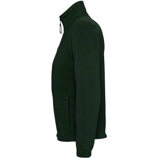 SOLS Womens/Ladies North Full Zip Fleece Jacket (Forest Green) - Image 3