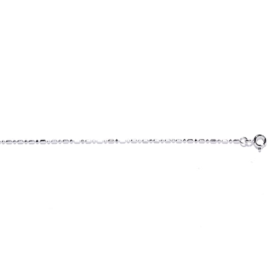 Luxenter Necklace in 925 Sterling Silver rhodium plated - Sumga