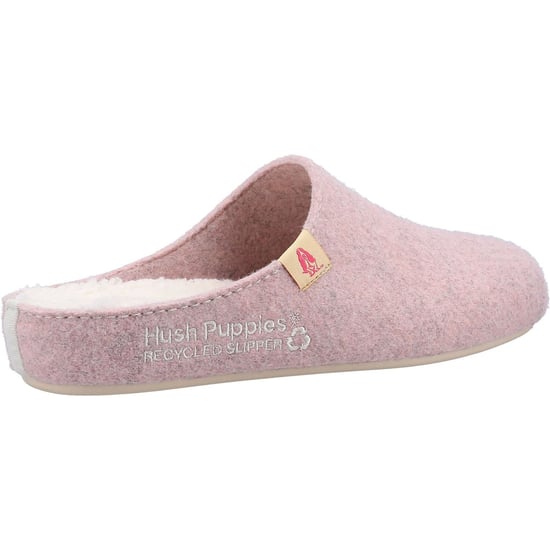 Hush Puppies The Good 90% Recycled RPET Polyester Women's Pink Slippers - Image 2
