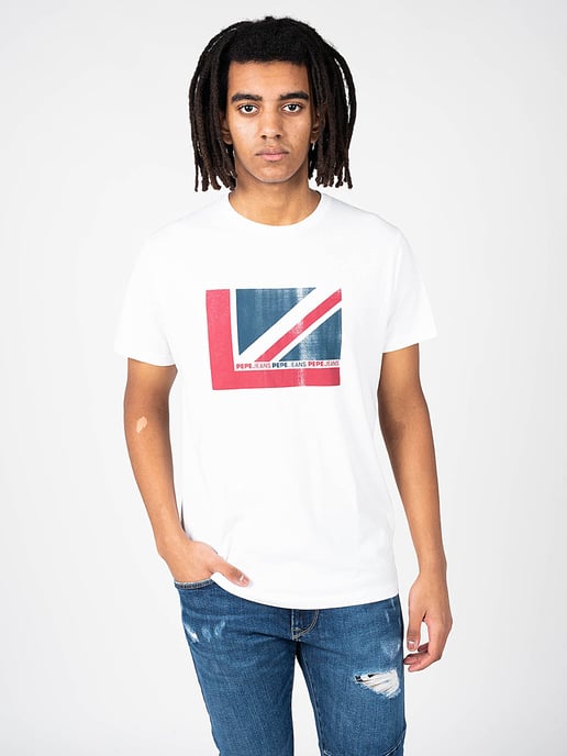Pepe Jeans Camiseta Ramone Hombre Blanco - Image 6