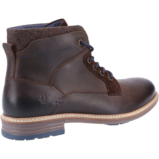 Hush Puppies Joel Leather Men's Brown Boots - Image 2