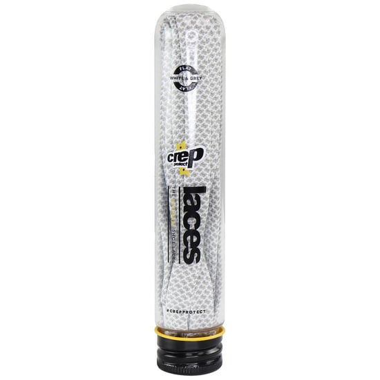 Crep Protect The Ultimate Round Cordones para zapatos blanco/gris - Image 1
