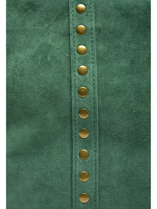 Carla Ferreri SS22 CF 8127 Green Leather Bag - Image 3