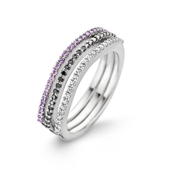 Orphelia Women's 925 Sterling Silver Ring - Silver ZR-3763-1