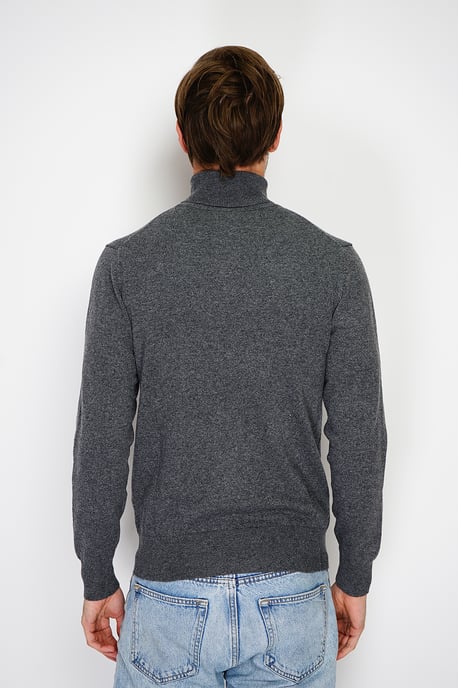 GB - William de Faye - turtleneck - Dark Gray