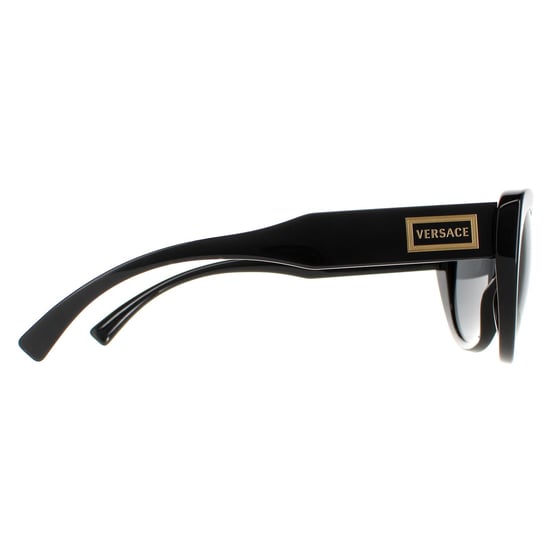 Versace Cat Eye Womens Black Grey VE4378