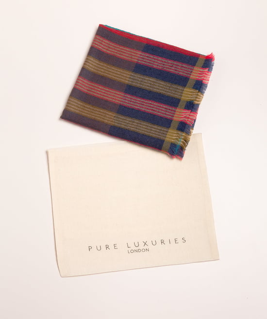 Ratio' Cashmere & Merino Wool Scarf