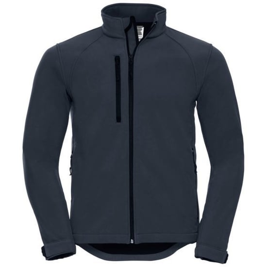 Russell Mens Water Resistant & Windproof Softshell Jacket (French Navy) - Image 1