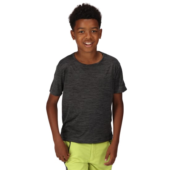 Regatta Childrens/Kids Fingal Edition Marl T-Shirt (Seal Grey) - Image 3