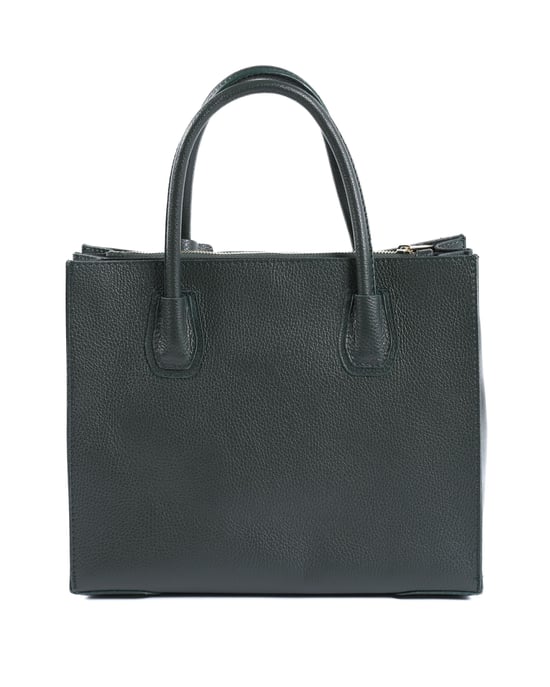 19V69 Italia Bolso de Mano para Mujeres BE10275 52 Dólar Verde Oscuro - Image 3