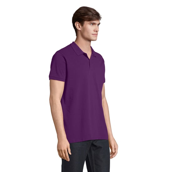 SOLS Mens Planet Polo Shirt (Astral Purple) - Image 3