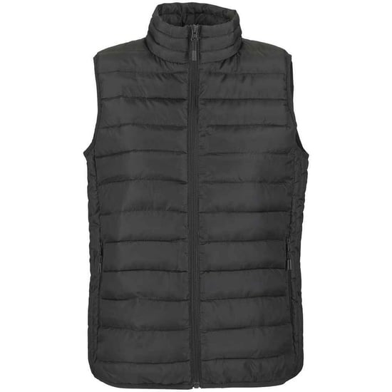 SOLS Womens/Ladies Stream Body Warmer (Charcoal) - Image 1