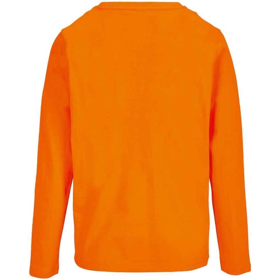 SOLS Womens/Ladies Monarch Long-Sleeved T-Shirt (Orange) - Image 2