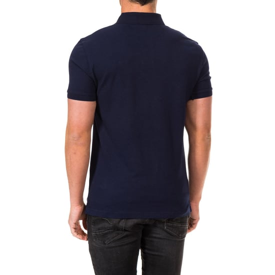 Men's short-sleeved polo shirt with lapel collar HM561503