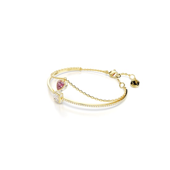 Swarovski 'Chroma' Women's Gold Plated Metal Bracelet - Gold 5683835 - Image 2