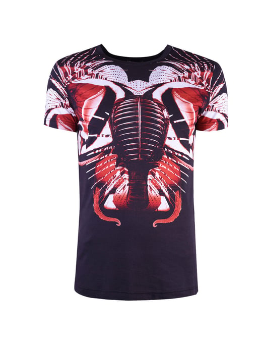Camiseta Bikkembergs Hombre Negra - Image 1
