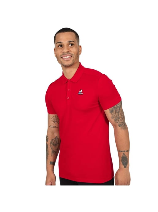 Polo Le Coq Sportif Hombre Essential Logo Cocorico - Image 2