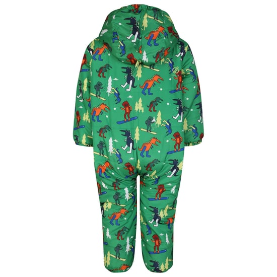 Dare 2B Baby Bambino II Dinosaur Waterproof Snowsuit (Trek Green)