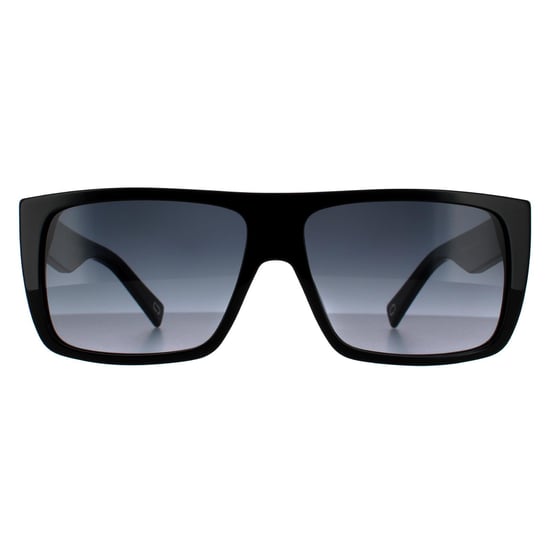 Marc Jacobs Rectangle Unisex Negro Gris Oscuro Color degradado Gafas de sol - Image 1