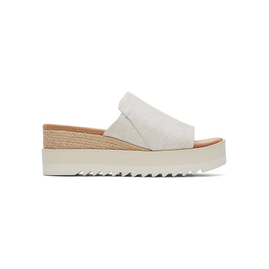 TOMS Diana Mule Nylon Women's Natural Wedges - Image 5