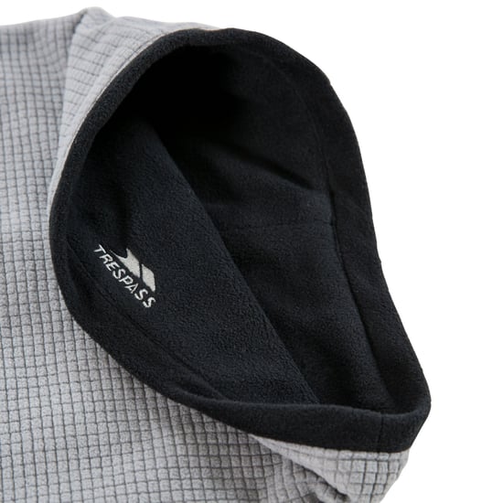 Trespass Unisex Adult Treverso Reversible Neck Warmer (Black/Platinum) - Image 5