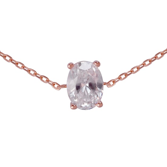 Orphelia 'Elodie' Women's 925 Sterling Silver Bracelet - Rose ZA-7419 - Image 1