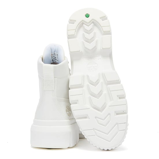 Timberland Greyfield Fabric Womens White Boots - Image 4
