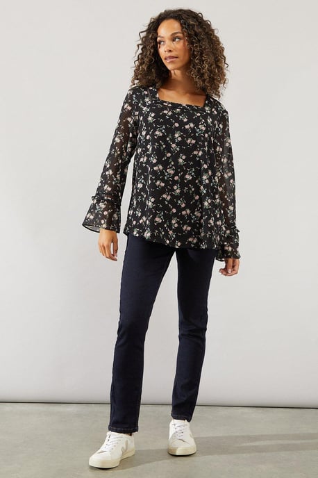 Tall Square Neck Blouse