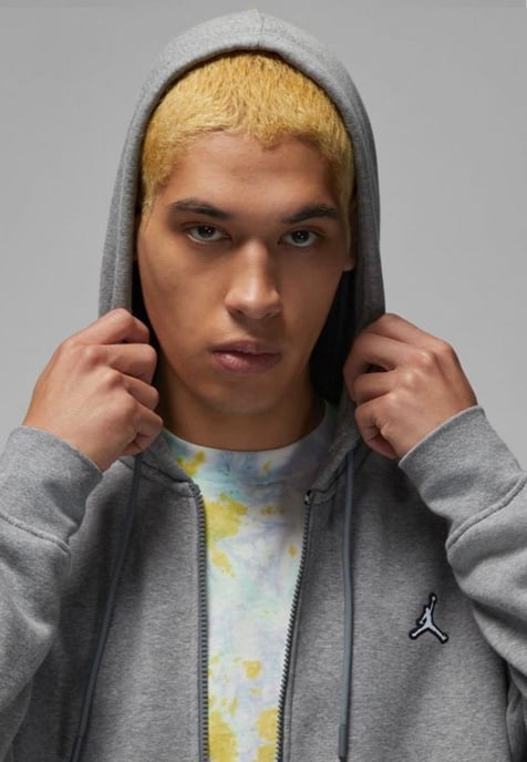 Chándal de forro polar en gris Jordan Brooklyn de Nike para hombre - Image 4