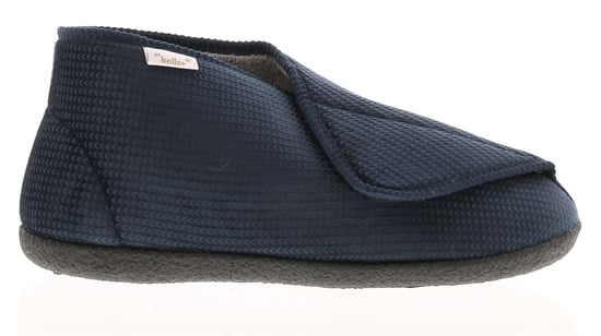 Dr Keller Womens Slippers Fatima Touch Fastening navy