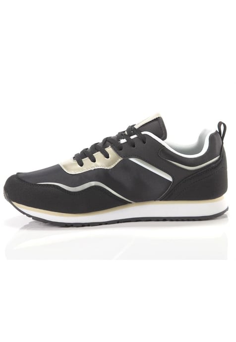 Us Polo Assn Women's Slip-On Sneakers with Sporty Details in Black